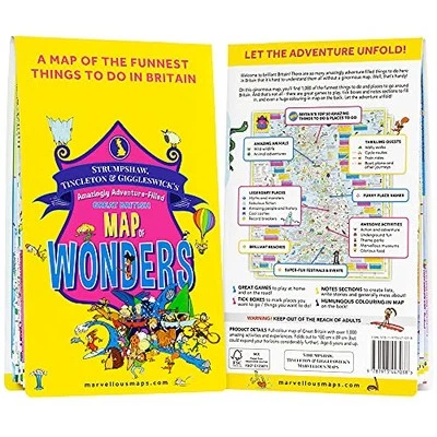 Great British Map of Wonders | Adve..., Marvellous Maps - Image 1 of 2