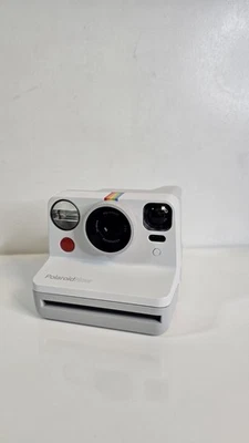 Polaroid NOW i-Type Camera White Tested & Working ✅ VGC - Instant Picture + Lead - Image 1 of 4