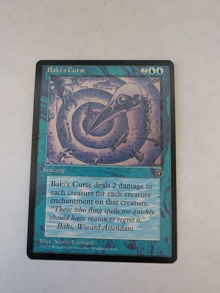 Baki's Curse Homelands Regular MTG - Image 1 of 1