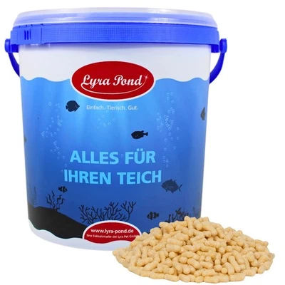 10 L Pond Sticks im Eimer Teichfutter leicht verdaulich Lyra Pond® MHD 8/2025 - Bild 1 von 4