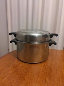 Vintage Camelot Double Handle Pot 6L Multi -plex Rena ware Style Made in USA  - Picture 1 of 9