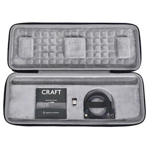 For Logitech Craft Travel Wireless Keyboard Storage Bag Carrying Folio Case 12T - Picture 1 of 9