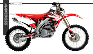 Maxcross Design Graphic kit Full Decal FOR HONDA 2004-2019 CRF250X CRF450X - Foto 1 di 3