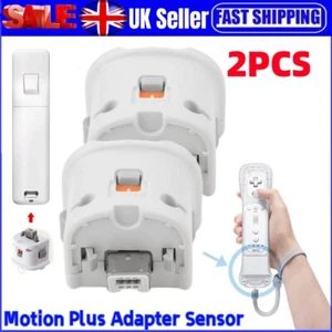 2PCS Motion Plus Motion Plus Adapter Sensor for Nintendo Wii Remote Controller - Picture 1 of 15