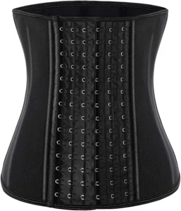 Waist Trainer for Women Corset Cincher Body Shaper Girdle Trimmer with Steel Bon - Picture 1 of 12