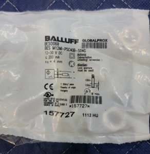 Inductive Sensor - Balluff BES0068 BES M12MI-PSC40B-S04G - Picture 1 of 3
