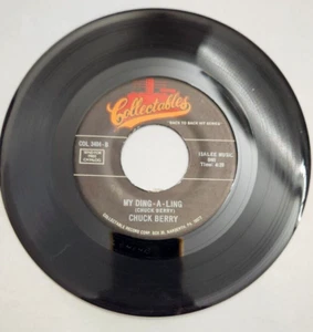 45 RPM Single CHUCK BERRY: ROLL OVER BEETHOVEN + MY DING-A-LING - Imagen 1 de 5