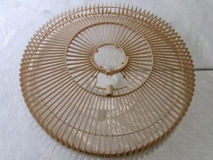 Vtg Lakewood 17" Rear Fan Grill / Cage Model 1500A  Amber Tan Closed Mount Style - Picture 1 of 9