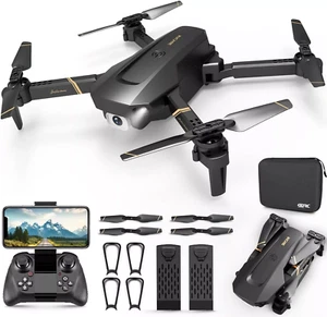 2025 NEW 3 Battery Rc Drone 4K HD Camera WIFI FPV Foldable RC Quadcopter Bag - Picture 1 of 13