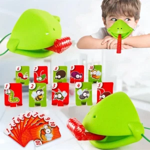 Máscara Camaleón Lagarto Atrapa Insectos Divertido Juego Para Niños Niñas Cumpleaños Regalos de Navidad - Imagen 1 de 12