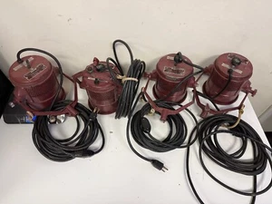 Lot of 4 MOLE-RICHARDSON Co. Type 4051 Molequartz TEENIE-MOLE Studio Lights - Picture 1 of 8