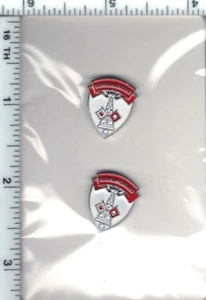 Fire Department "Communications" Collar Pins (set of 2) - Picture 1 of 1