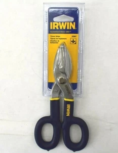 Irwin 22007 Steel Tinner Snips Any Direction Cut 7" Handle Heavy Duty New - Picture 1 of 5