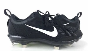 NIKE LUNAR HYPERDIAMOND 2 Pro Black Women Softball Cleats 856492-010 Size 7 - Picture 1 of 5