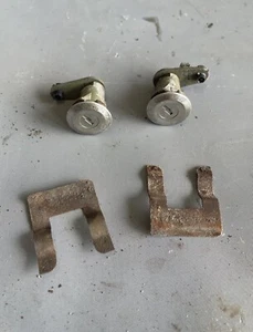 1965-1968 Ford Galaxie Custom Door Locks Detents Clips Park Lane Marauder OEM OE - Picture 1 of 3