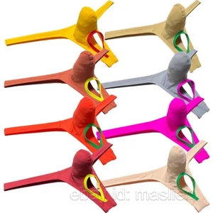 Men's GYM Bikini Thong Underwear Balls Hole T-back Male Bulge Pouch Underpants - Picture 1 of 57