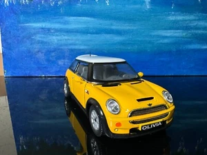 PERSONALISED Mini Cooper S 1:28 scale boy girl dad mom uncle grandad brother - Picture 1 of 68