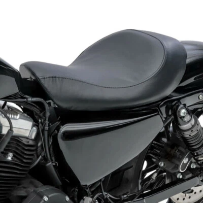 Driver & Rider Solo Seat For Harley Sportster XL 1200 883 48 72 Custom 2004-2015 - Image 1 of 4