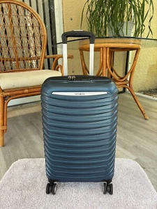 Samsonite Spin Tech 6 Carry-On Spinner Color: Lagoon Blue - Picture 1 of 6