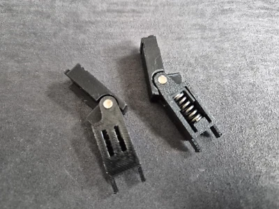 Technics Hinge SL-J110R SL-J100R SL-J90 Turntable hinge pair Made in UK - Image 1 of 4