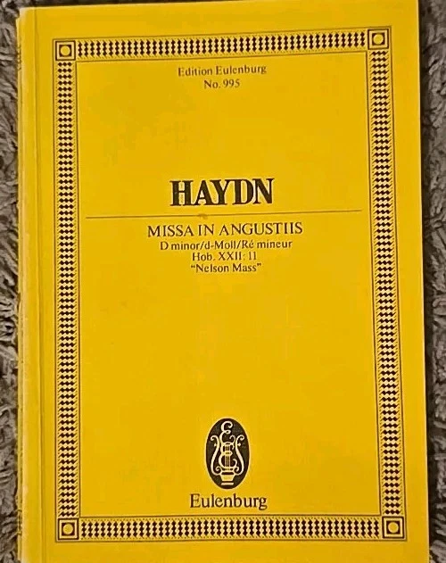 Missa in Angustiis ('Nelson Mass') Study Score Series Softcover by Joseph Haydn - Image 1 of 1