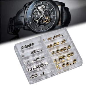 Diferentes piezas de corona de reloj accesorios de repuesto kit de herramientas de reparación de reloj - Imagen 1 de 10
