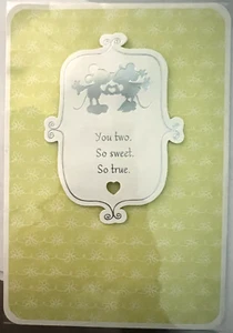 Hallmark Disney Micky & Minne-"You Two. So Sweet. So True" Anniversary NEW(A26)) - Picture 1 of 5