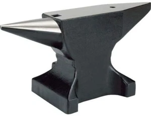 GRIPWELL Anvil Cast Iron Anvil Long Round Horn Metal Work Hardy Hole 5-100kg - Picture 1 of 2