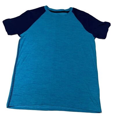 Old Navy T-Shirt Boy’s XL (14-16) Active Quick Dry Blue Short Sleeve Youth - Image 1 of 4