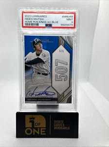2022 Luminaries - Home Run Kings Auto # 5/5 - PSA 9 - Hideki Matsui - Yankees - Picture 1 of 2