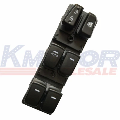 Interruptor de ventana Master Auto 93570-3S000 apto para Hyundai Sonata 2011-2015 Foto 1 de 4