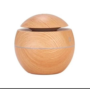 Humidificador difusor de aromas madera usb aromaterapia con aceites esenciales - Imagen 1 de 3