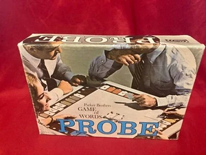 1964 PROBE Parker Brothers Juego de Palabras Completo Family Party Mind Challenge - Imagen 1 de 7