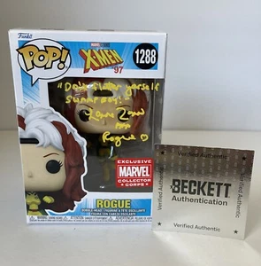 Lenore Zann Signed Autographed Rogue X-Men 97 Marvel 1288 Funko Pop Beckett QR - Picture 1 of 8