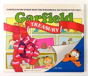 VTG Garfield Treasury Softover Book Jim Davis (1982) Sunday Best - Picture 1 of 2