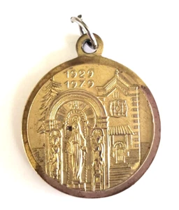Colgante De Colección 1929 1979 Italia Medalla Milagrosa Santuario Perryville MO 1-1/8" - Imagen 1 de 5