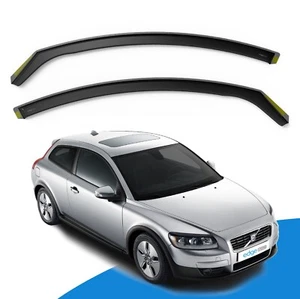 Volvo C30 2006-2013 3 Door Hatchback Wind Deflectors 2pc Edgevisors - Picture 1 of 9