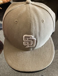 San Diego Padres New Era 59Fifty Auténtico Oficial Sobre el Campo Sombrero Ajustado 6 3/4 - Imagen 1 de 9