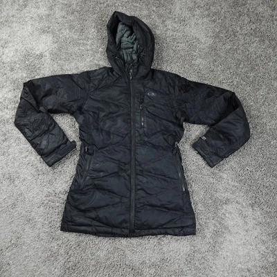 Outdoor Research Puffer Jacket Womens XS Coze Down Parka Black Hooded - Image 1 of 4