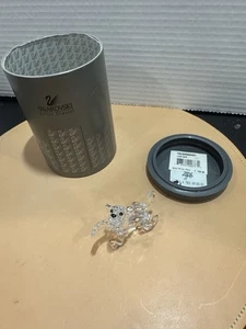 Figura de cristal de plata Swarovski Lion Cub 210460 / 7603 sin usar, en caja con caja - Imagen 1 de 4