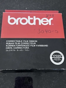 Brother 17020 Ruban film corrigible noir pour série EM/FX 3040-0 scellé - Photo 1/7