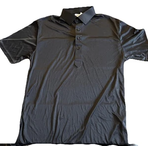 Collars and Co. Polo Cuello Vestido Grande, Negro Elastizado Manga Corta NUEVO - Imagen 1 de 7