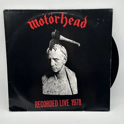Motorhead - What’s Words Worth? - 1983 UK Live Album (VG+) Ultrasonic Clean - Image 1 of 4
