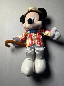 Disney Parks Mickey als Bert Plüsch (13 Zoll) Mary Poppins 50th Anniv Disneyland RAR - Bild 1 von 7