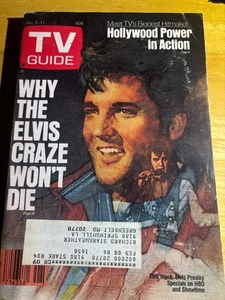 January 5-11, 1985 TV Guide Elvis Presley Cover - Picture 1 of 3
