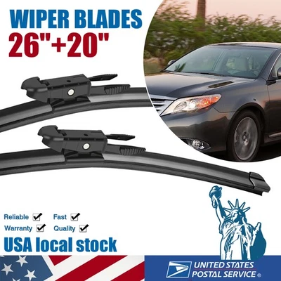 Juego de 2 limpiaparabrisas Clear Advantage delantero izquierdo+derecho 26" y 20" para Ford Taurus Foto 1 de 4