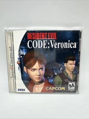 Resident Evil Code: Veronica Sega Dreamcast Complete in Box (CIB) - Image 1 of 4