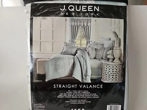 J Queen New York Patricia Straight Valance 88" x 18.25" NEW - Picture 1 of 3