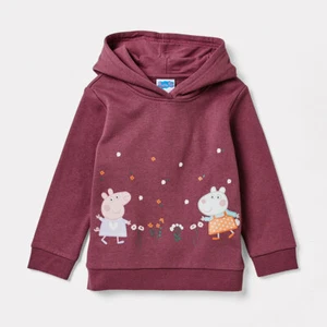 Pepper Peppa Pig Girls Licensed Hoodie top various sizes free postage Brand New! - Picture 1 of 1