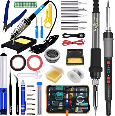 ILIBILIB Soldering Iron Electric Gun Adjustable Temperature Welding Solder Wire Kits